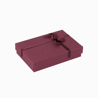 Cutie bijuterii Normal Paper, 9.5x13.5x3.5 cm - Bordo
