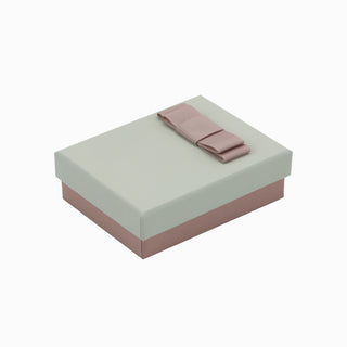 Cutie bijuterii Flower Up F.U, 7x9x3 cm - Crem / Roz / Gri