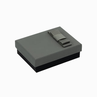 Cutie bijuterii Flower Up F.U, 7x9x3 cm - Gri / Negru