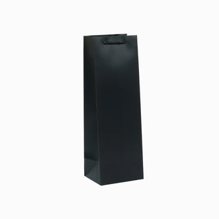 Punga cadou Sticla Iuni, 12x36x10 cm - Negru