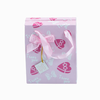 Cutie cadou Gentuta Pliat, 14.5x10x17 cm - Roz