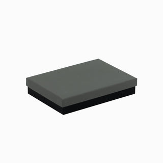 Cutie bijuterii Lg L.G, 13x18x3.5 cm - Gri / Negru
