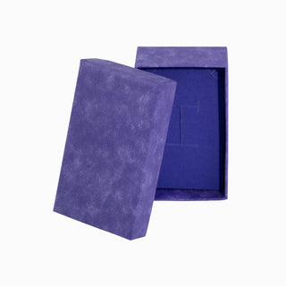Cutie bijuterii Gama Diverse Culori Normal Paper, 5x8x3 cm - Mov