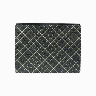 Punga cadou Cadou Romb, 42x31x11 cm - Negru