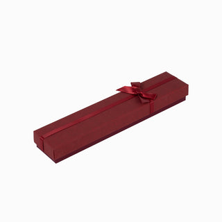 Cutie bijuterii Normal Paper, 21.5x4.5x3 cm - Bordo Deschis / Bordo
