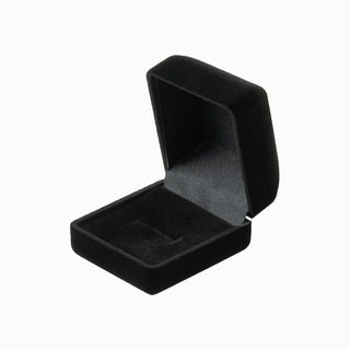 Cutie bijuterii Inel Hexagon, 4.5x5x4 cm - Negru