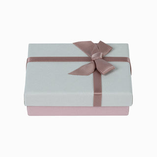Cutie bijuterii Normal Paper, 7x9x3 cm - Crem / Roz / Negru