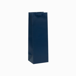 Punga cadou Sticla Iuni, 12x36x10 cm - Bleumarin