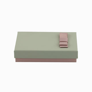 Cutie bijuterii Flower Up F.U, 9.5x13.5x3.5 cm - Gri / Roz