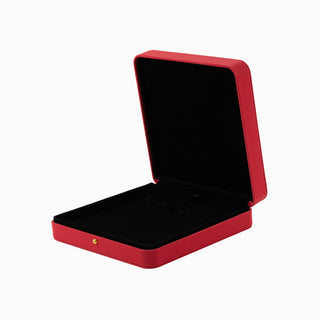 Cutie bijuterii Set Gama Lady, 19x19x5.5 cm - Rosu / Negru