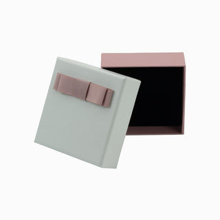 Cutie bijuterii Flower Up F.U, 8.5x9x3.8 cm - Crem / Roz / Negru