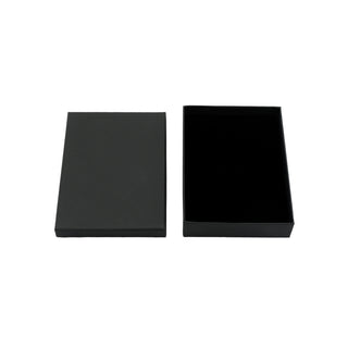 Cutie bijuterii Gama Negru Normal Paper, 13x18x3.5 cm - Negru