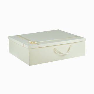 Cutie cadou Palarii Pliat, 70x60x20 cm - Crem