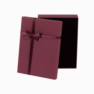 Cutie bijuterii Normal Paper, 13x18x3.5 cm - Bordo