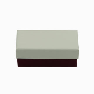 Cutie bijuterii Lg L.G, 5x8x3 cm - Crem / Bordo