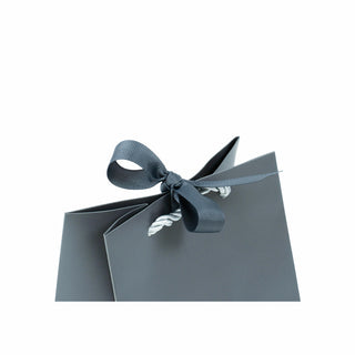 Punga cadou Cadou Iuni, 15x15x11 cm - Antracit / Argintiu