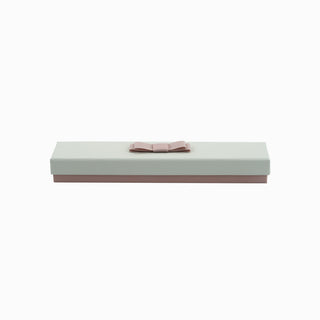 Cutie bijuterii Flower Up F.U, 23x5x3 cm - Crem / Roz / Gri