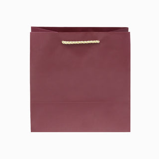 Punga cadou Cadou Texturat, 21x21x13 cm - Bordo / Auriu