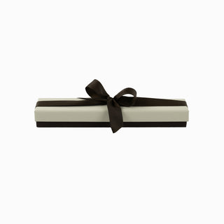 Cutie bijuterii Ribon Down R.D, 23x5x3 cm - Crem / Maro