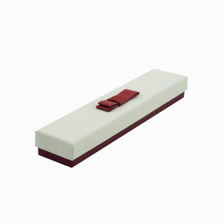 Cutie bijuterii Flower Up F.U, 23x5x3 cm - Crem / Bordo