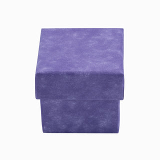 Cutie bijuterii Gama Diverse Culori Normal Paper, 5x5x4.5 cm - Mov