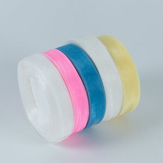 Panglica Organza Lucios, 2 cm latime, 25 y lungime - Crem