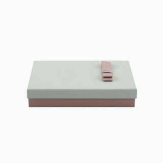 Cutie bijuterii Flower Up F.U, 13x18x3.5 cm - Crem / Roz / Negru