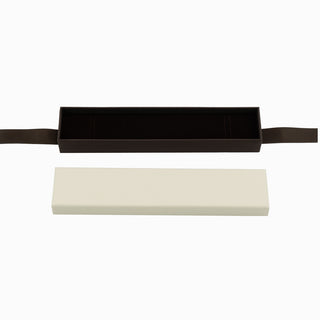 Cutie bijuterii Ribon Down R.D, 23x5x3 cm - Crem / Maro