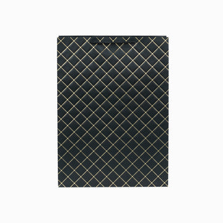 Punga cadou Cadou Romb, 31x42x12 cm - Negru