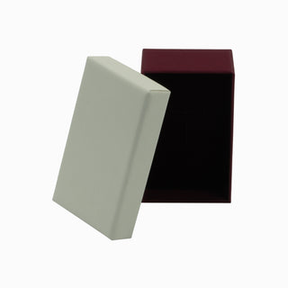 Cutie bijuterii Lg L.G, 5x8x3 cm - Crem / Bordo