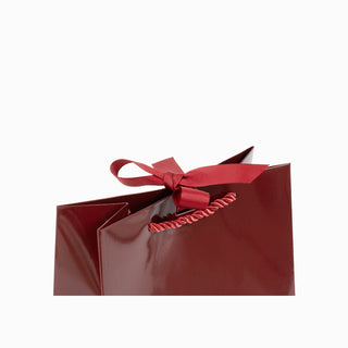 Punga cadou Cadou Iuni, 18x23x10 cm - Bordo