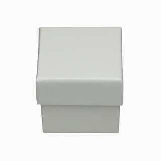 Cutie bijuterii Lg L.G, 5x5x4.5 cm - Crem / Alb