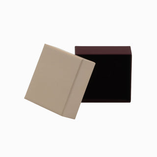 Cutie bijuterii Lg L.G, 8.5x9x3.8 cm - Somon / Bordo