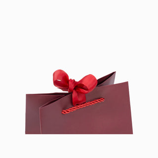 Punga cadou Cadou Texturat, 15x15x11 cm - Bordo