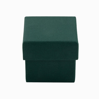 Cutie bijuterii Gama Diverse Culori Normal Paper, 5x5x4.5 cm - Verde