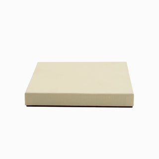 Cutie bijuterii Normal Paper, 21x21x3 cm - Crem / Bordo