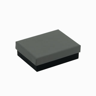 Cutie bijuterii Lg L.G, 7x9x3 cm - Gri / Negru