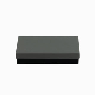 Cutie bijuterii Lg L.G, 13x18x3.5 cm - Gri / Negru