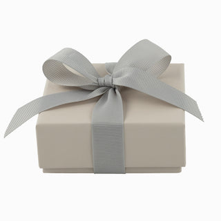Cutie bijuterii Ribon Down R.D, 8.5x9x3.8 cm - Crem / Negru / Gri