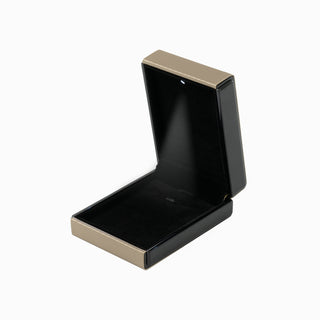 Cutie bijuterii Set Led, 7x9x3.5 cm - Auriu / Negru