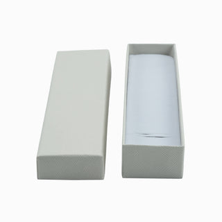 Cutie bijuterii Gama Grej Normal Paper, 21.5x4.5x2.8 cm - Grej / Alb