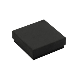 Cutie bijuterii Gama Negru Normal Paper, 6x6x2.5 cm - Negru