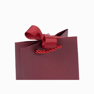 Punga cadou Cadou Texturat, 11x16x7 cm - Bordo