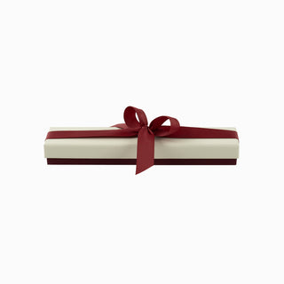 Cutie bijuterii Ribon Down R.D, 23x5x3 cm - Crem / Bordo