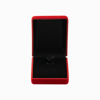 Cutie bijuterii Set Andreea, 6x7.5x3 cm - Rosu / Negru
