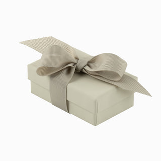 Cutie bijuterii Ribon Down R.D, 5x8x3 cm - Crem