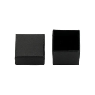 Cutie bijuterii Gama Negru Normal Paper, 4x4x3.5 cm - Negru