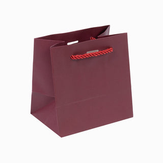 Punga cadou Cadou Texturat, 13x13x9 cm - Bordo