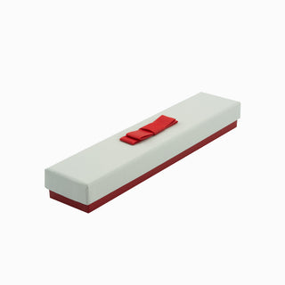 Cutie bijuterii Flower Up F.U, 23x5x3 cm - Crem / Rosu / Gri
