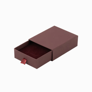 Cutie bijuterii Set Sertar, 7.5x9x3 cm - Bordo